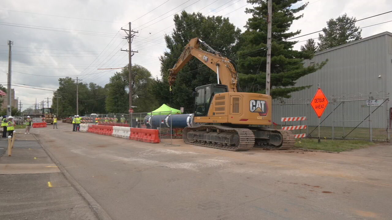 Louisville Water using new method to replace water main from 1800s in Park Hill neighborhood
